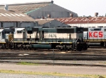 BNSF 9676 in Deramus Yard